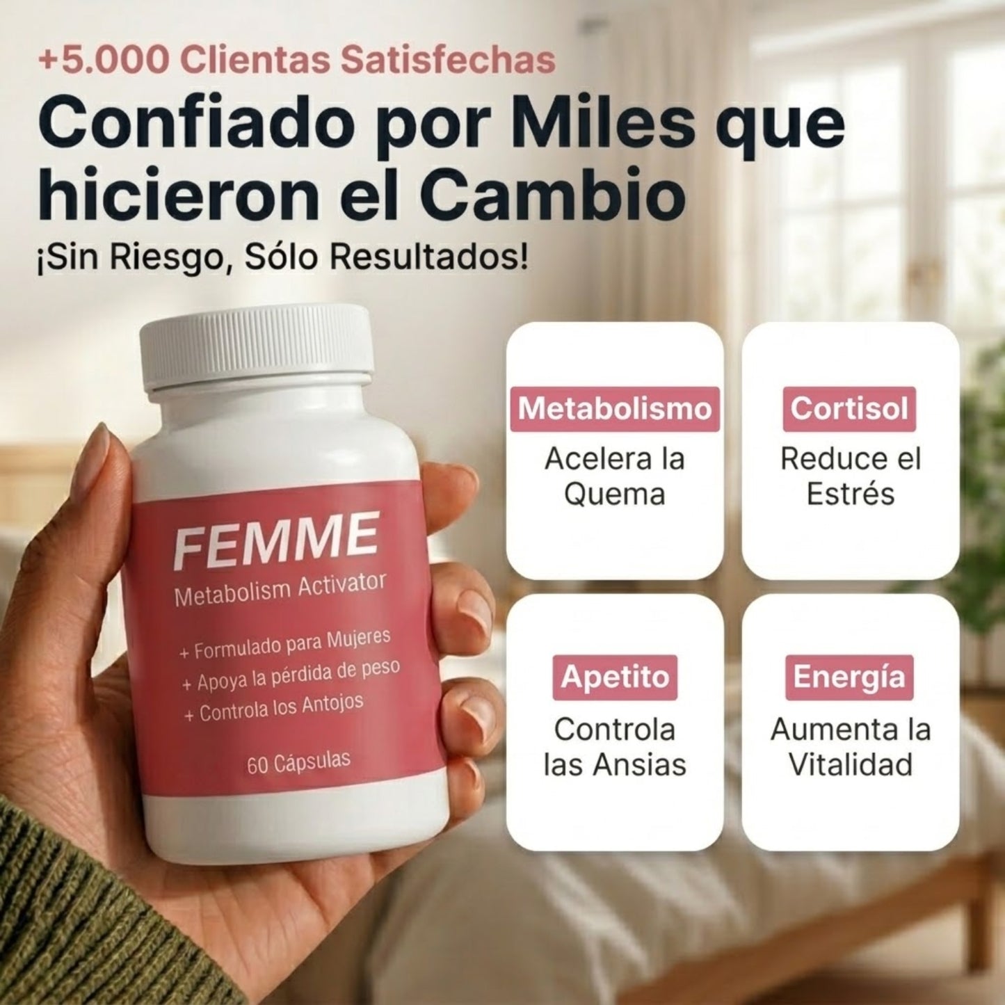 FEMME® - Recuperá tu energía y aspecto femenino.