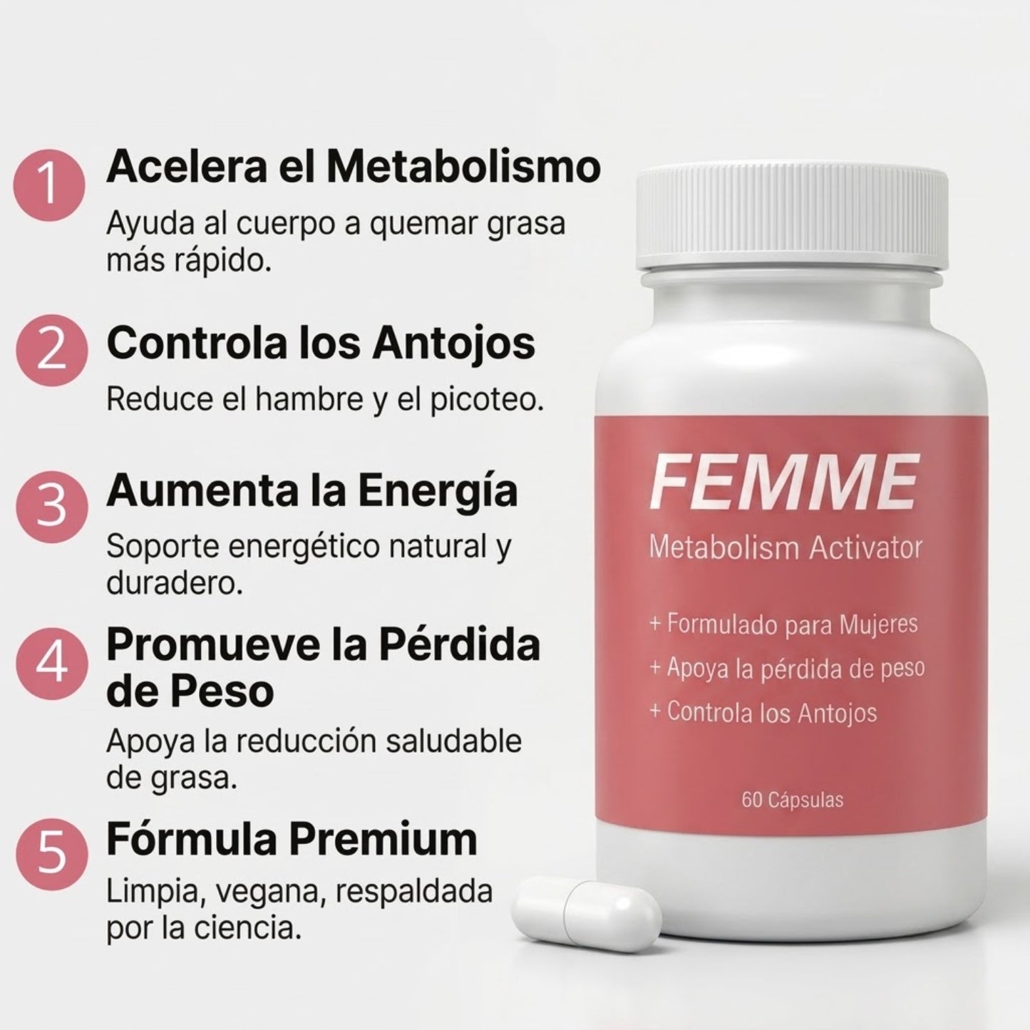 FEMME® - Recuperá tu energía y aspecto femenino.
