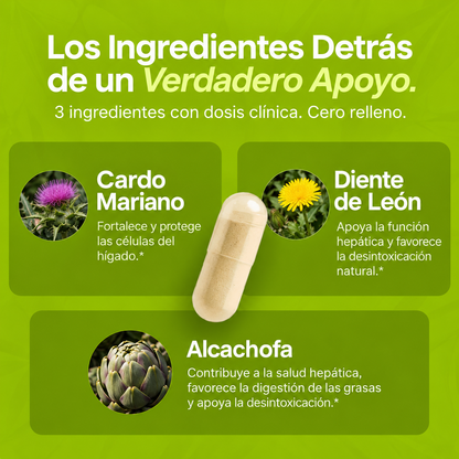Femme - Apoyo Hepático y Detox con Cardo Mariano