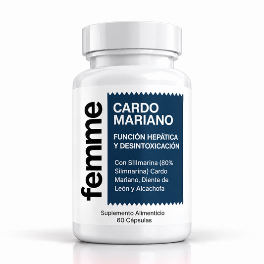 femme - Cardo Mariano para Apoyo Hepático y Detox