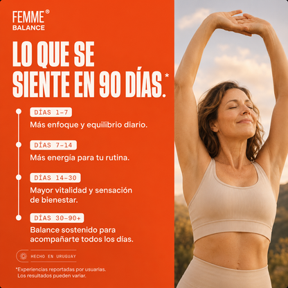 FEMME Balance - Cápsulas para renovar tu energía y vitalidad