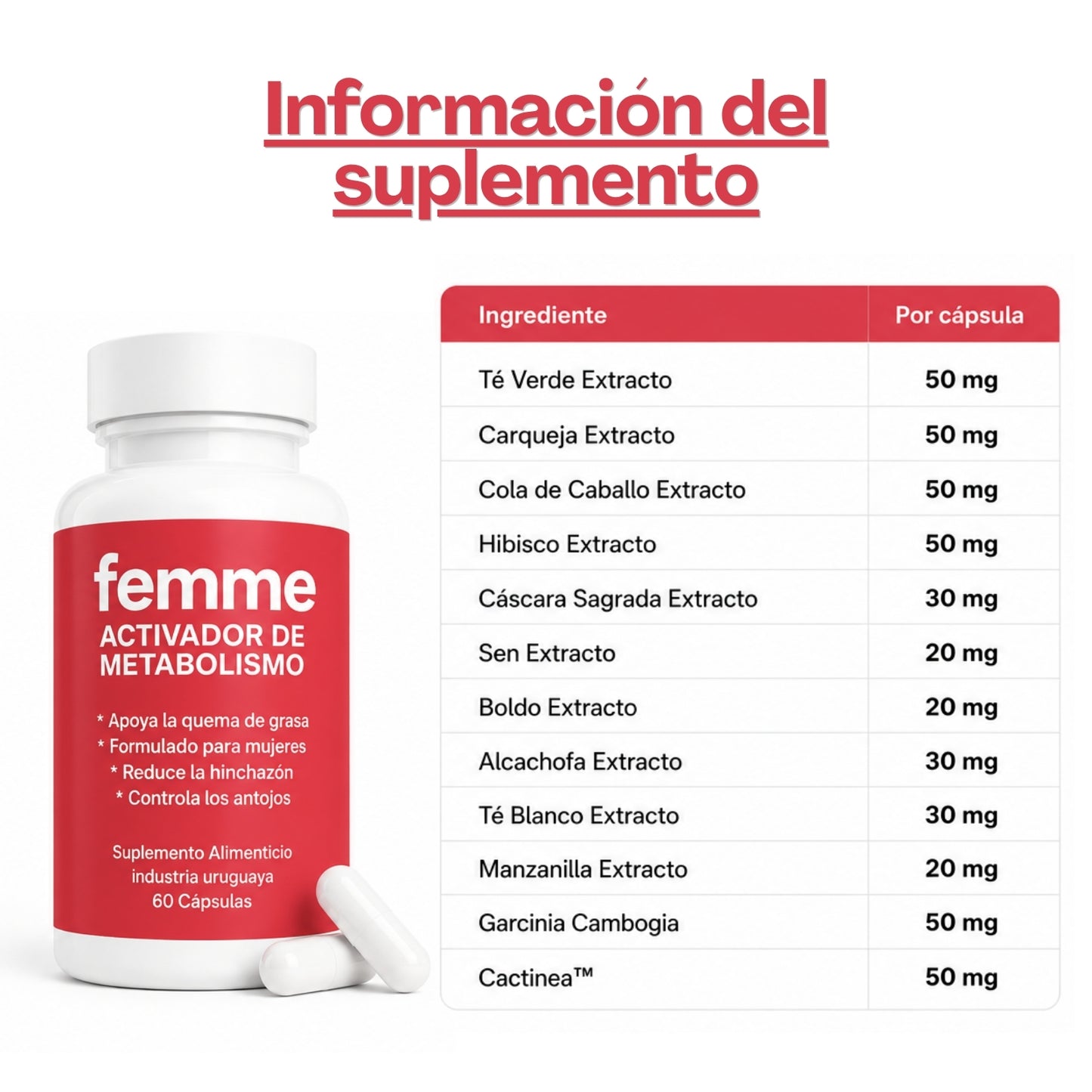 femme - Recuperá tu figura femenina y energía