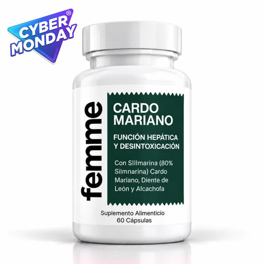 femme - Cardo Mariano para Apoyo Hepático y Detox